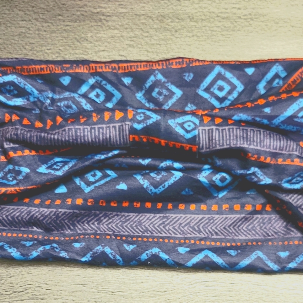 Wide Headband with Matching Earrings
